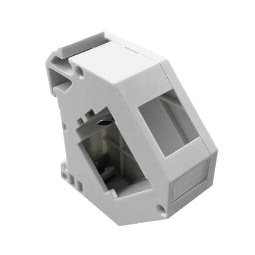 DTECH® ABS 35mm DIN Rail Keystone Jack Adaptor 1 Port