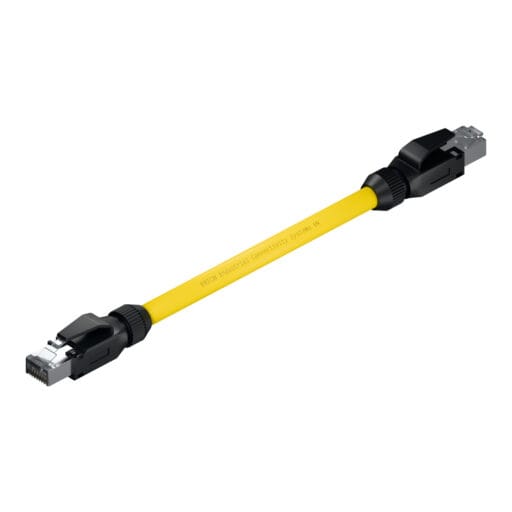 DTECH® 8 Pin RJ45 Industrial Patch Lead - Cat 6 S/FTP PUR