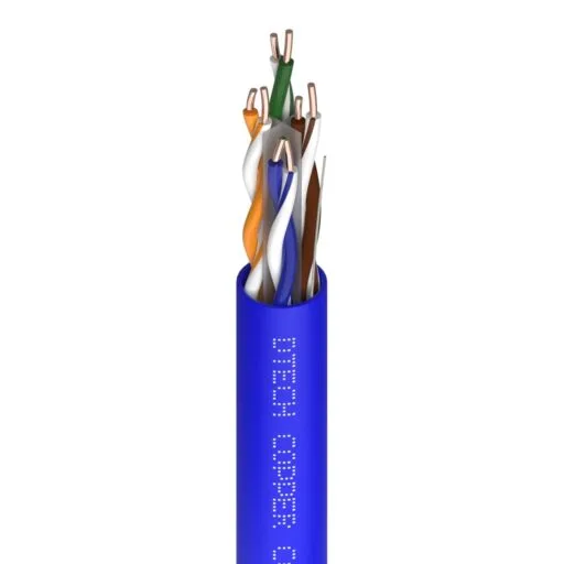 DTECH® Cat 6 UTP 500MHz HDBaseT AV-Ready LSZH Blue 305M