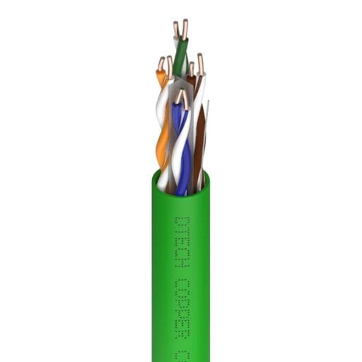 DTECH® Cat 6 UTP 500MHz HDBaseT LSZH Green AV-Ready 305M