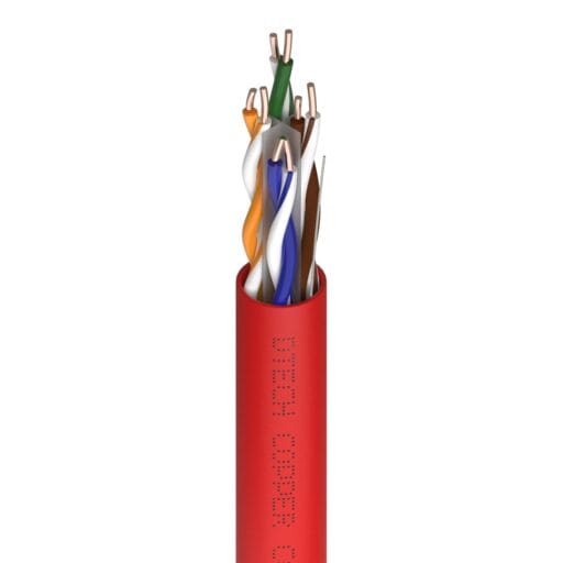 DTECH® Cat 6 UTP 500MHz HDBaseT AV-Ready LSZH Red 305M