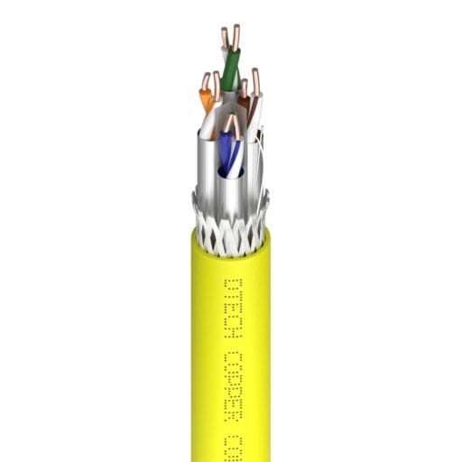 DTECH® Cat 7 S/FTP 1000MHz LSZH Yellow 305M