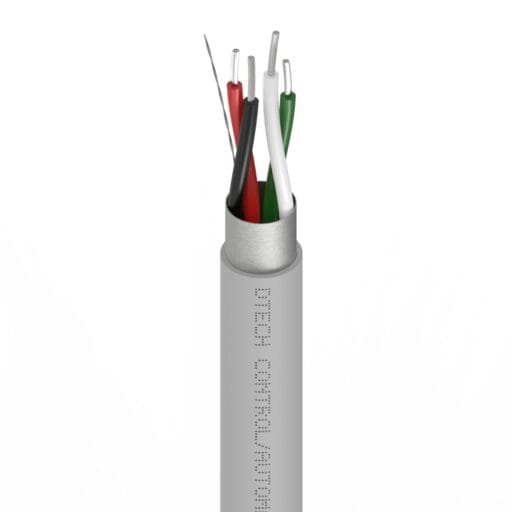 DTECH® 9502 2 Pair 24AWG Control Cable (Belden Alt) LSZH Grey