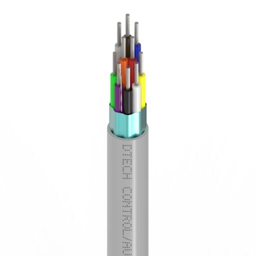 DTECH® 9540 10 Core 24AWG Control Cable (Paxton/Belden Alt) LSZH Grey