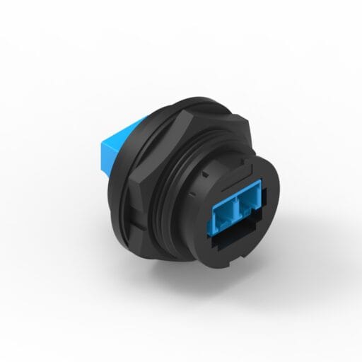 DTECH® Fibre Optic LC Duplex Back Mount (Bayonet)