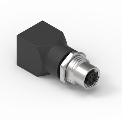 DTECH® M12 Female to RJ45 4 Pin D-Code