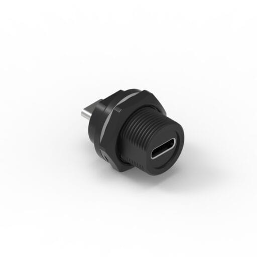 DTECH® TYPE-C Female to Female Back Mount (Threaded)